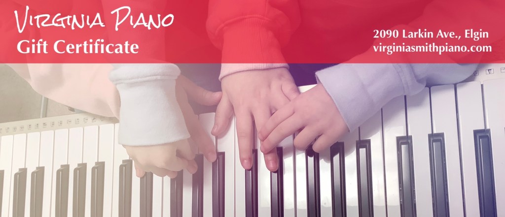 🩷🎹 Virginia Piano Gift&nbsp;Certificate