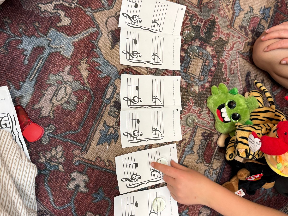 Parent assist 4-6 yo piano student at home&nbsp;￼